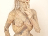 thumbs 188 paganuzzi she used to half see people who were occasionally there 1984 32x62x22 stocking mixedmedia Collection continued