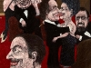 thumbs 397 durham dinner party 1975 60x73 acrylic on board Collection continued