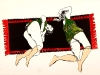 thumbs 470 yates girls on rug 1971 82x57 monotype collage Collection continued