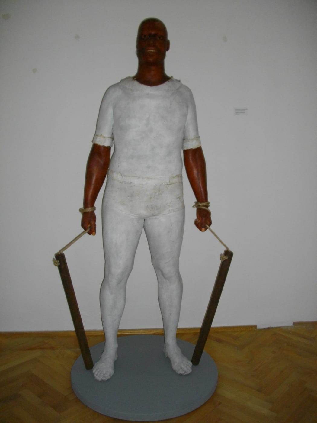 Conflict Room, Three Line Whip Detail, 1976, Lifesize, Fibreglass/Mixed Media.