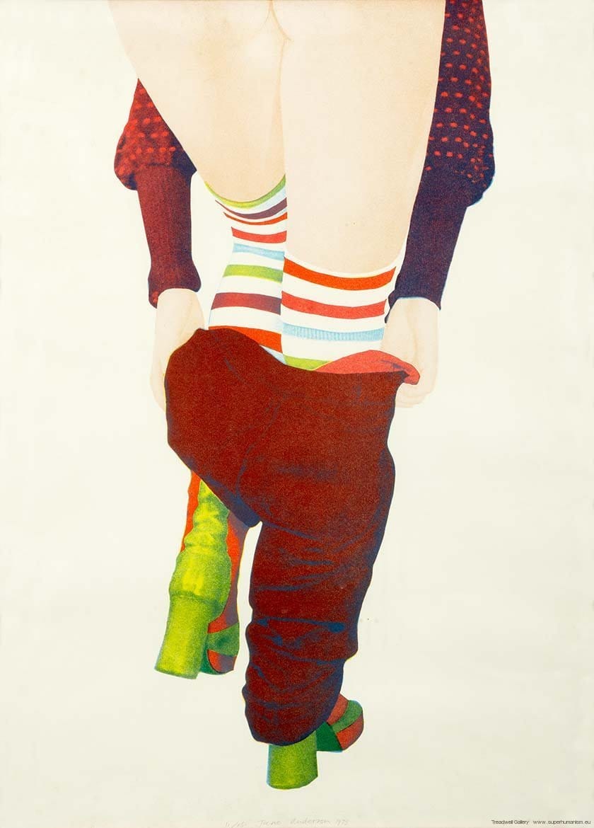 Jane Anderson: Striped socks