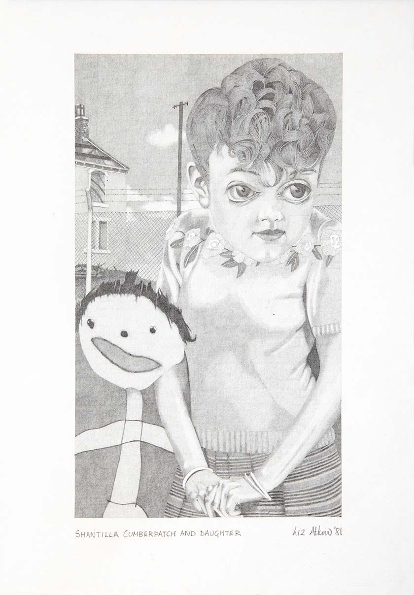 Liz Atkin: Shantilla Cumberpatch and Daughter