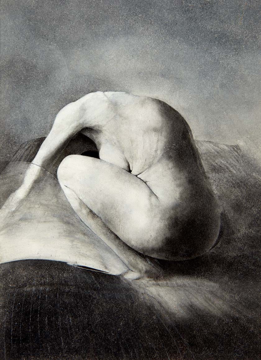 Cathie Fenwick: Crouching Woman