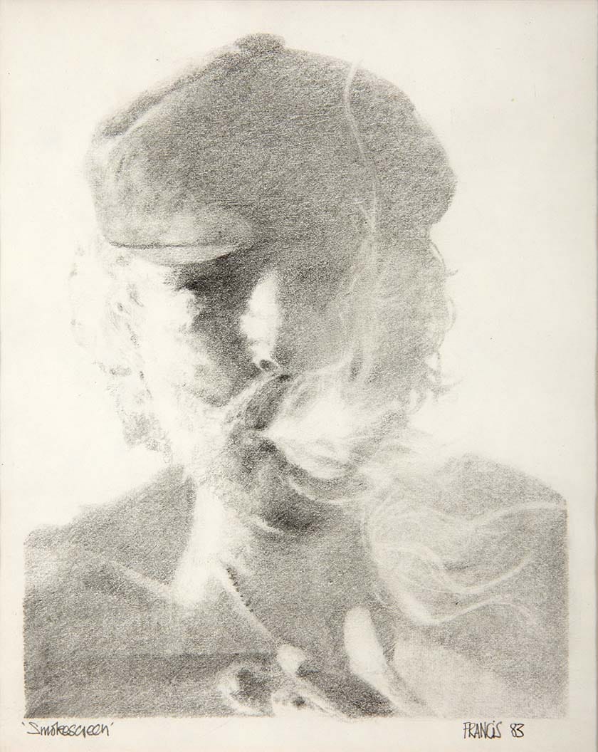 Mike Francis: Smoke-Screen(Self Portrait)