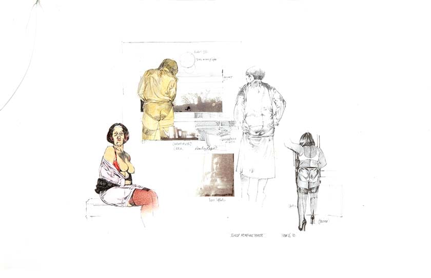 Mike Francis: Study for Early Morning Tease