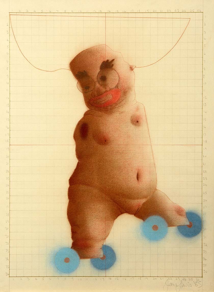 Jane Lewis: Disguised and Wheeled Torso