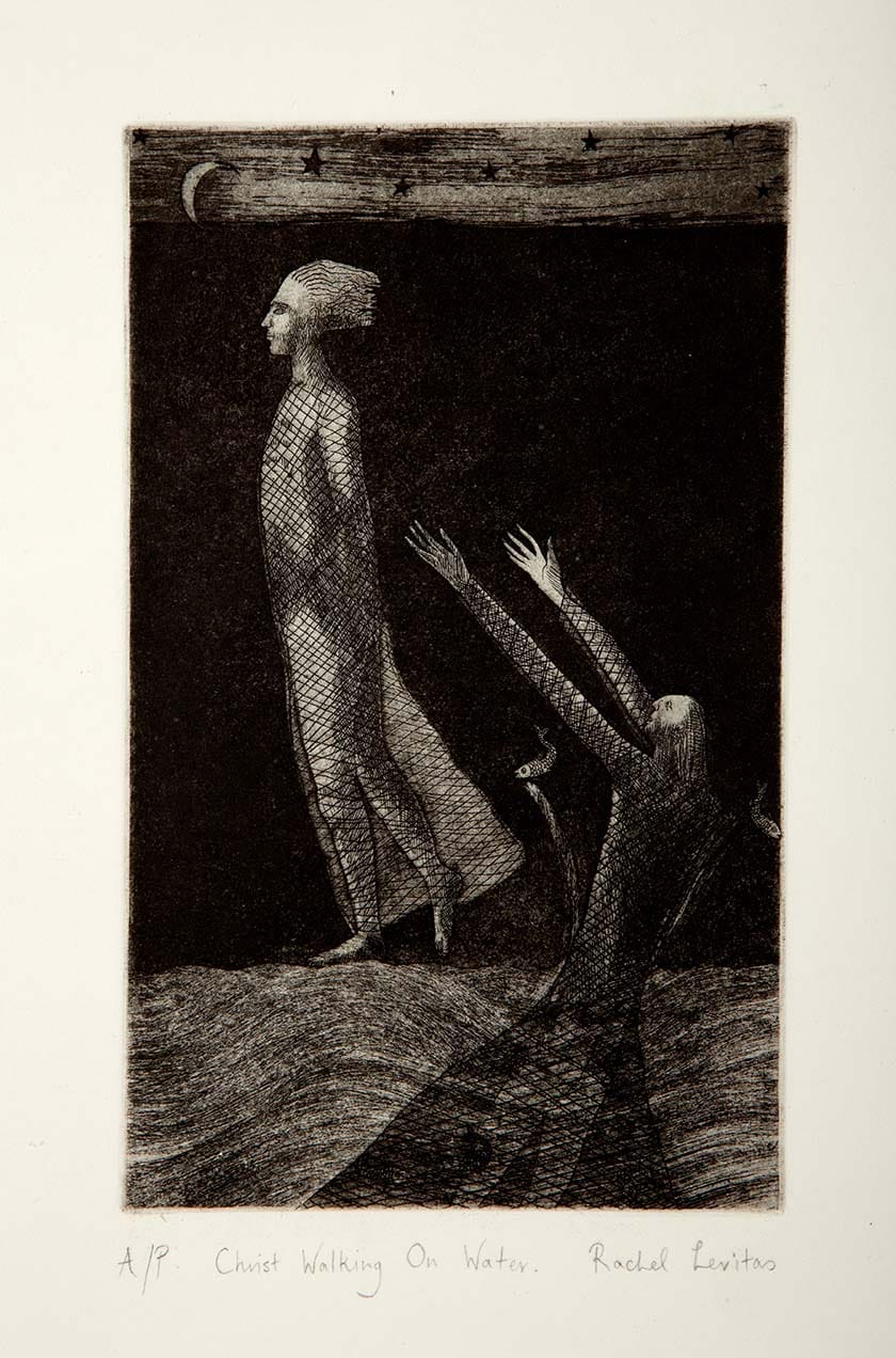 Rachel Levitas: Christ Walking on the Water