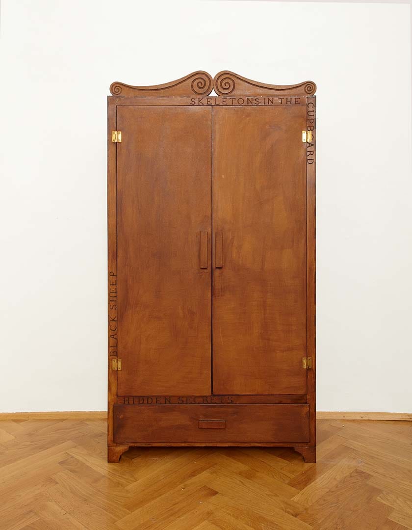 Rachel Lewis: Skeletons in the cupboard (closed)