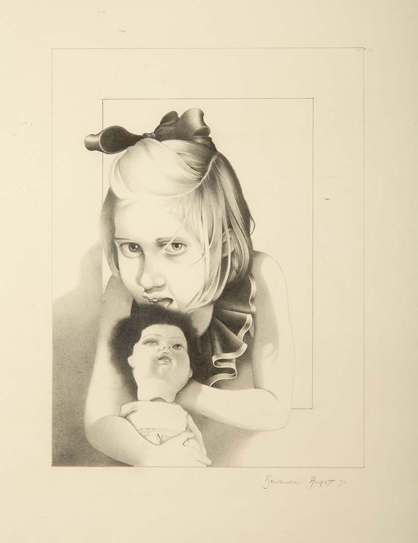 Barry Burman: Girl with Doll