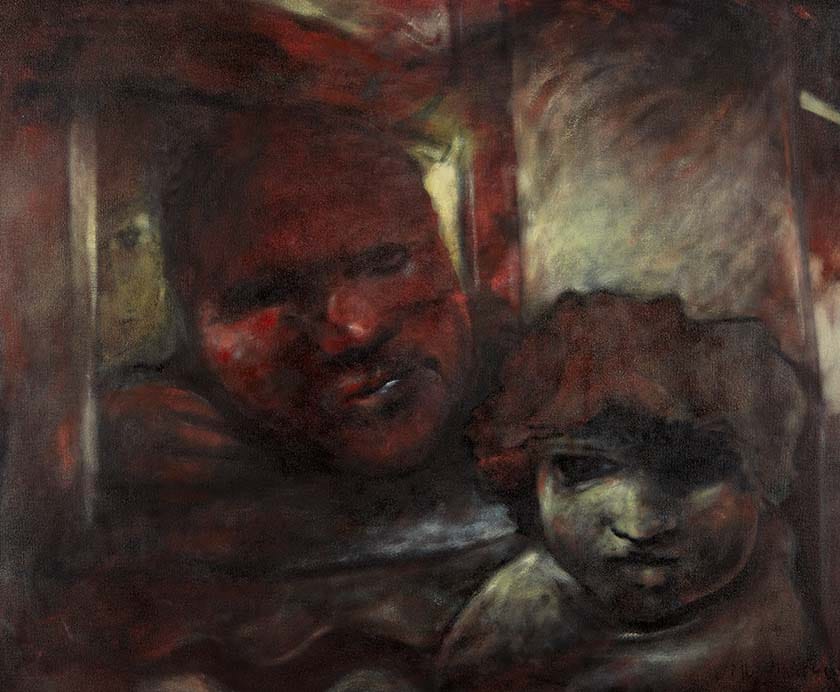 Dale Atkinson: Man and Little Girl