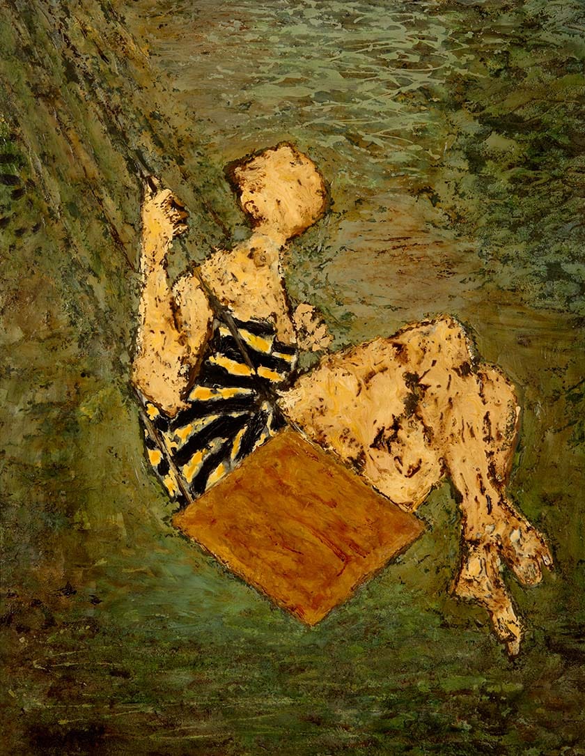Marek Zulawski: Girl on a Swing