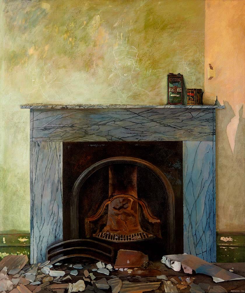 Roy Abernethy: Denne Hill Fireplace