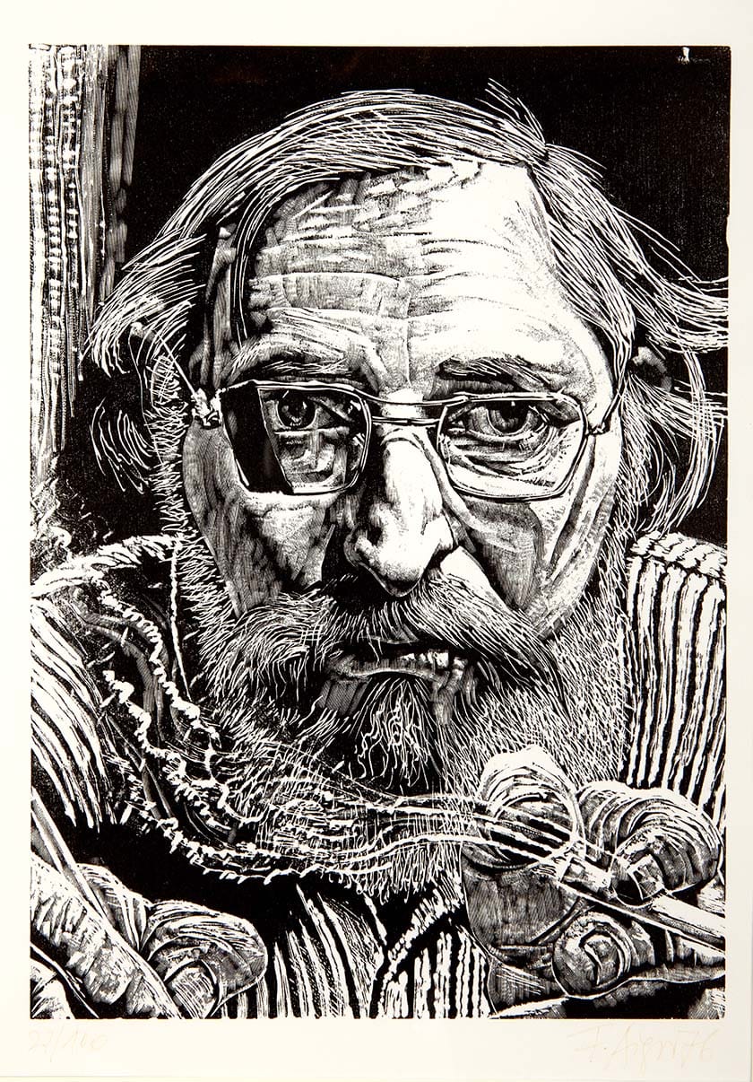 Fritz Aigner: Self Portrait