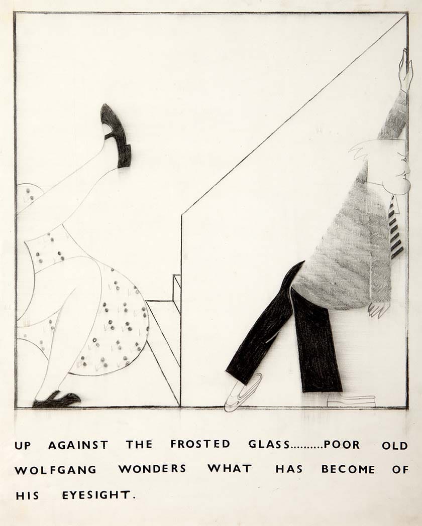 Jock Mcfadyen: Up Against the Frosted Glass…