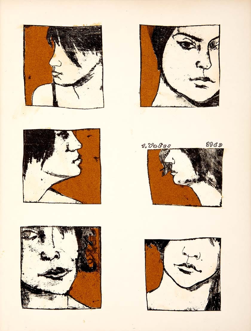 Jack Yates: Face Studies