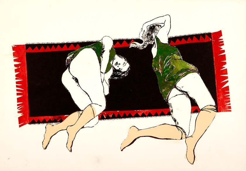 Jack Yates: Girls on Rug