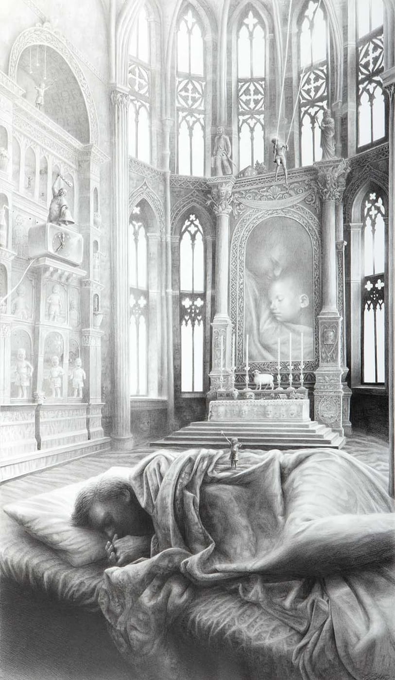 Laurie Lipton: Heaven-seven seconds before the alarm bell rings
