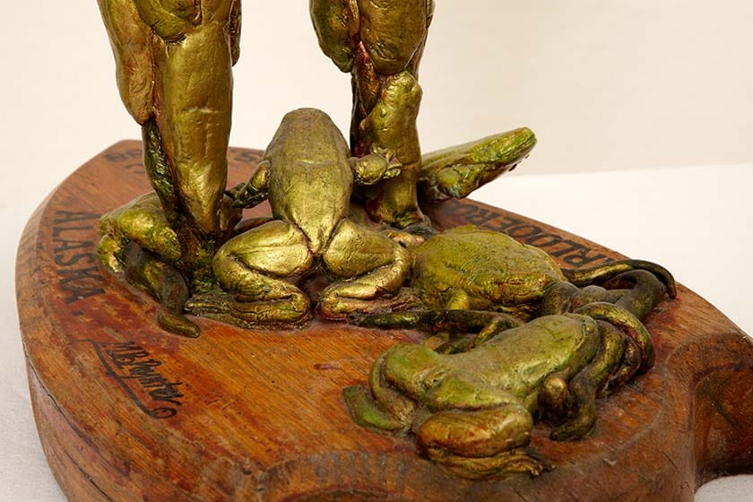 Malcolm Poynter: Frogman (detail)