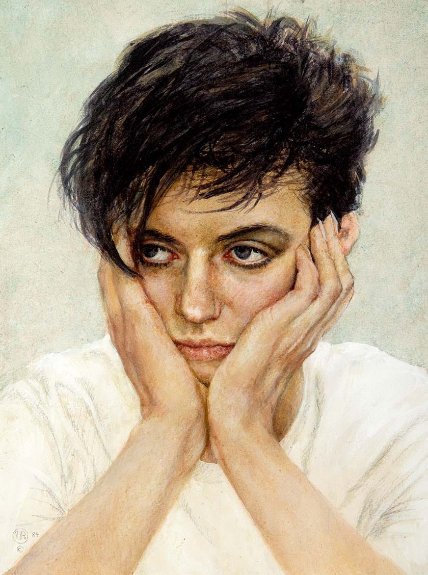 Sara Rossberg: Self Portrait