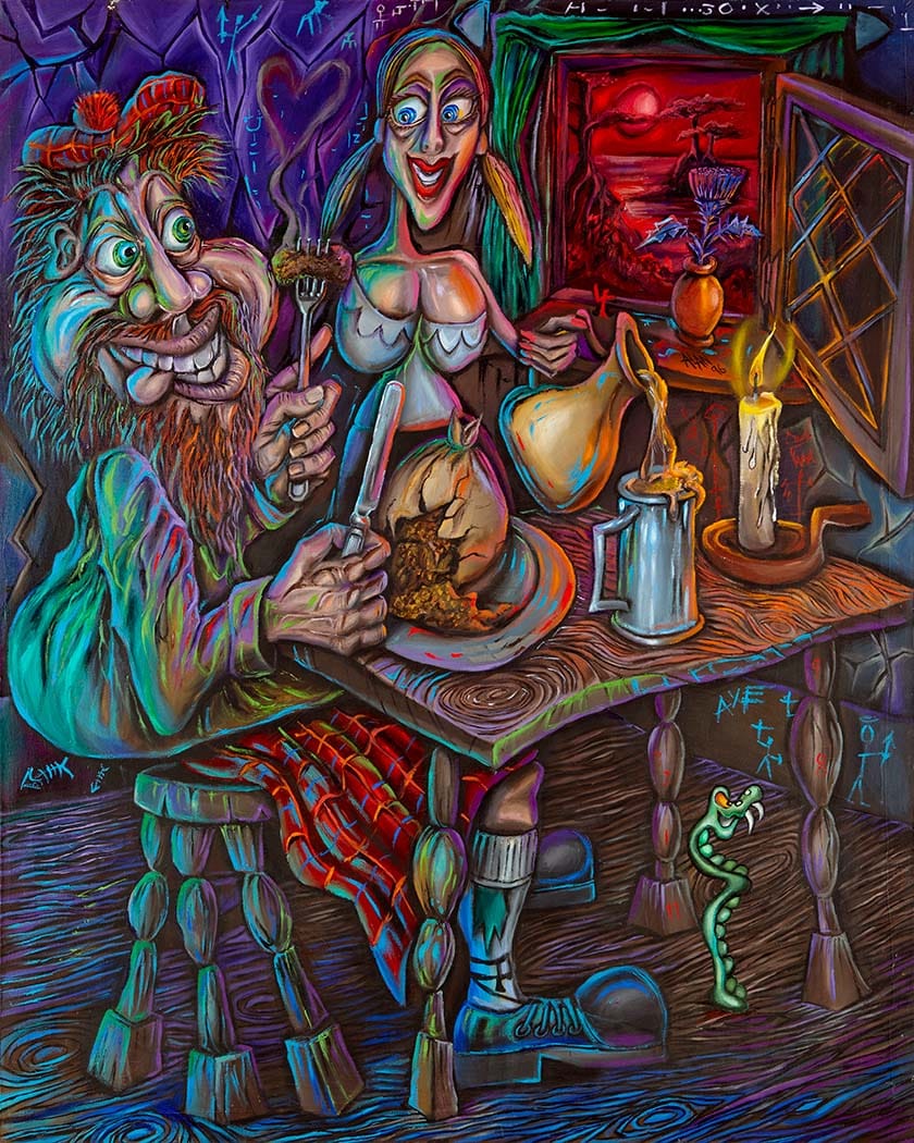 Alan Russell-Cowan: To a Haggis