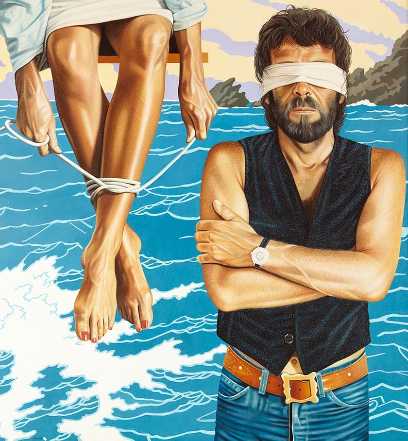 Eric Scott: Self-Portrait - Blind’Folded