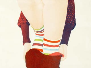 Jane Anderson: Striped socks