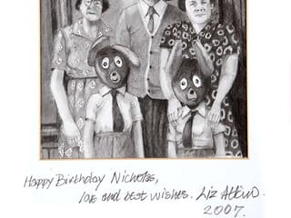 Liz Atkin: 70th Birthday Drawing