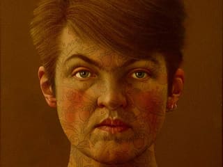 Jane Lewis: Tattooed Self-Portrait