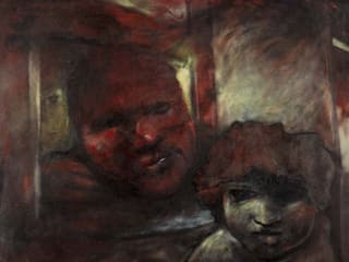 Dale Atkinson: Man and Little Girl