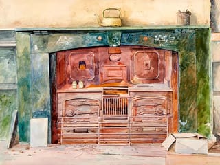 Roy Abernethy: West Wing Stove